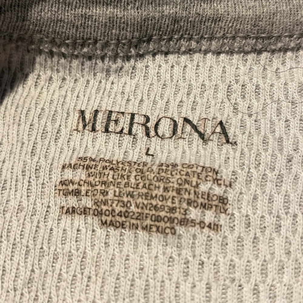 Gray Merona Long Sleeve - Picture 3 of 5